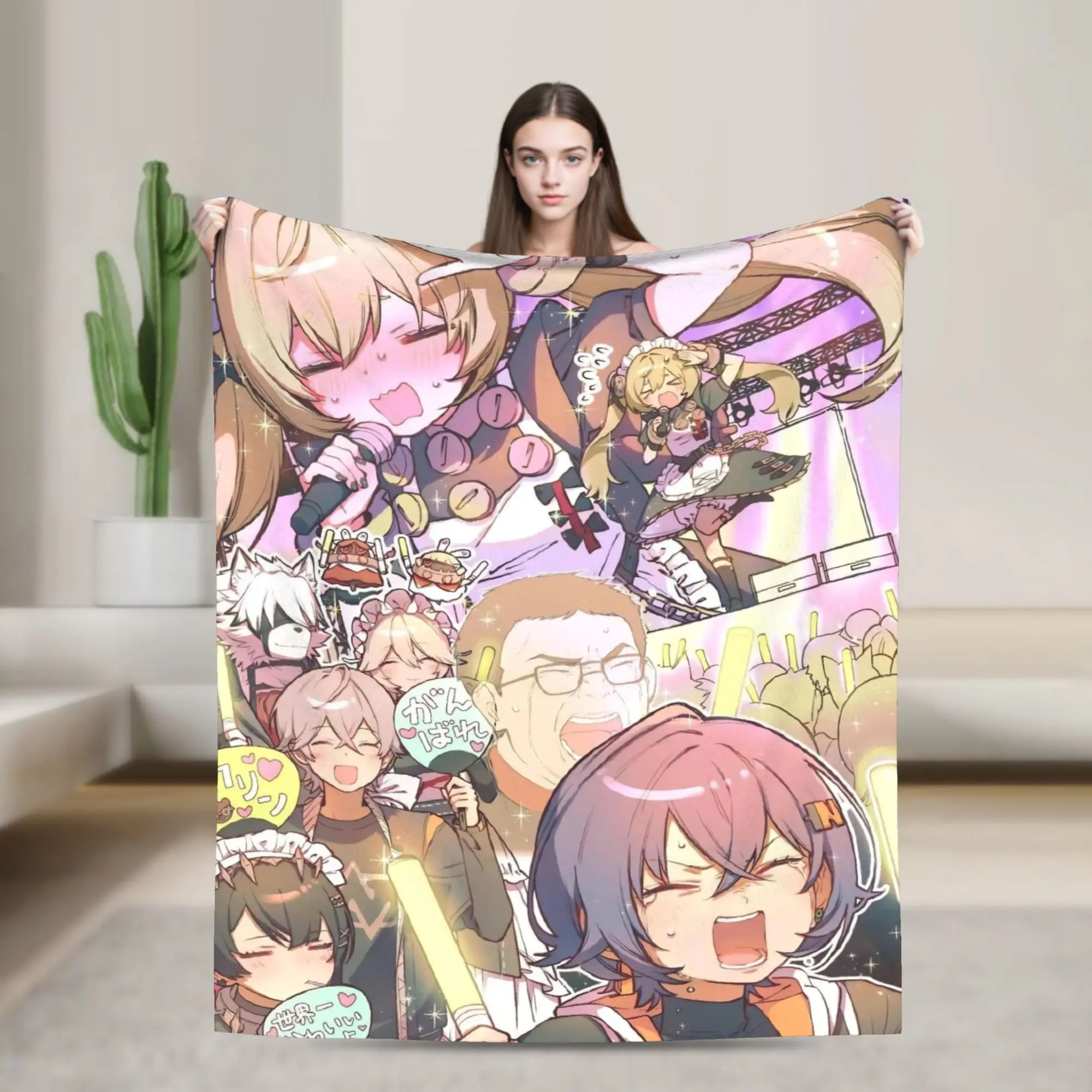Zenless Zone Zero Blanket Multiple Sizes Soft and Lightweight  Throw Blankets for Sofa Couch and Bed