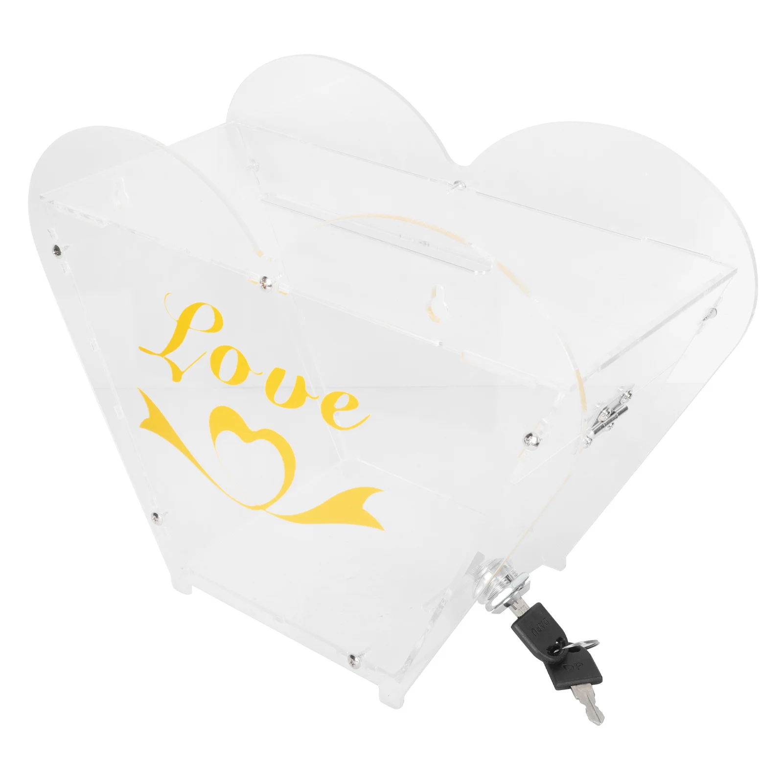 صندوق التبرع متعدد الوظائف اقتراح ديكور مجموعة سطح المكتب صندوق ملحقات الاقتراع لتخزين رسائل العملة