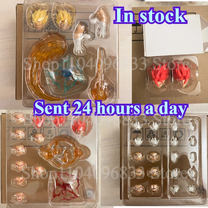 

In Stock OC Toys Dragon Ball SHF Super Saiyan SSJ Vegetto Son Goku Vegeta Son Trunks Anime Action Figures Models Collector