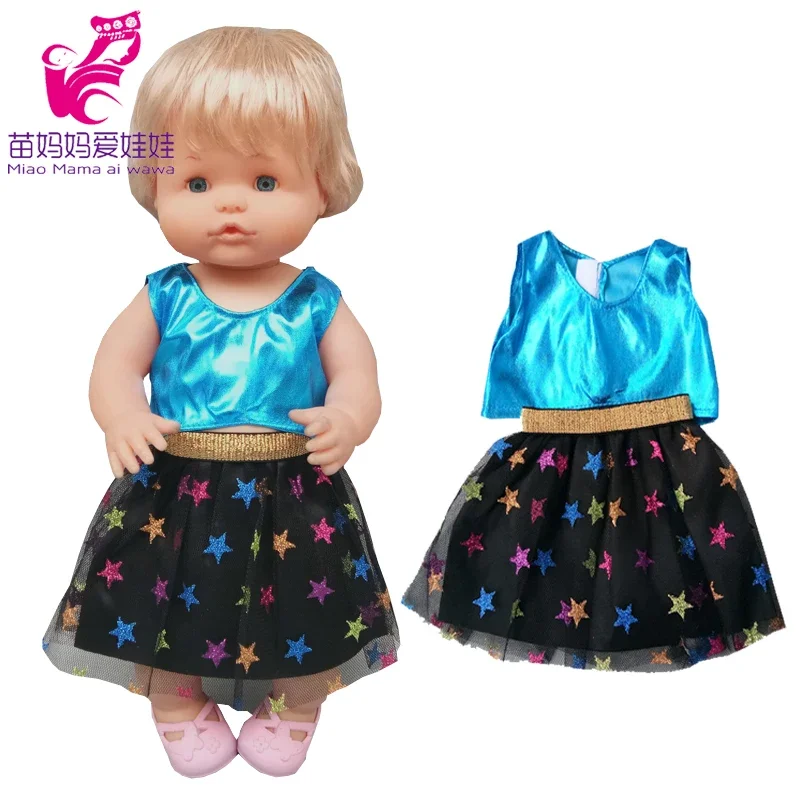 16 Inch Reborn Baby Doll Clothes for 35cm Nenuco Ropa Y Su Hermanita Doll Romper Accessories