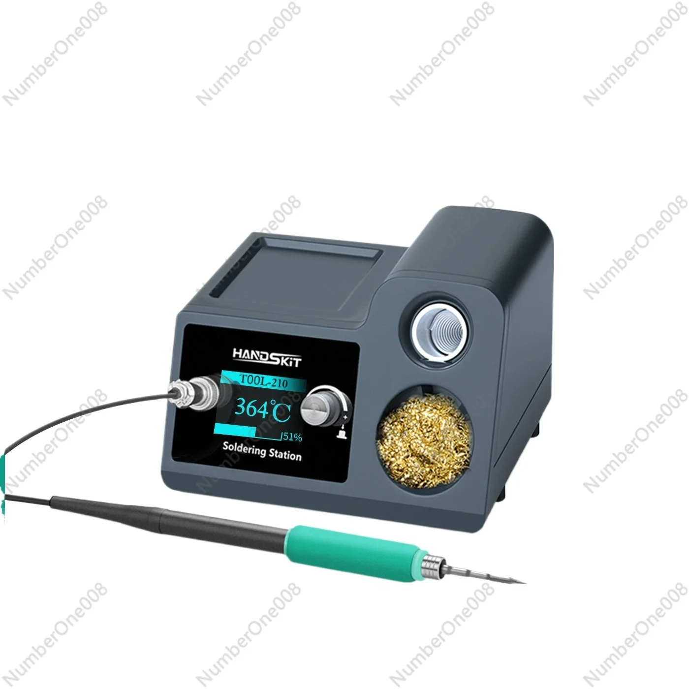 210 High Power Digital Display Soldering Station Precision Repair Universal Electric Soldering Iron Auto Sleep Fast Heating Tool