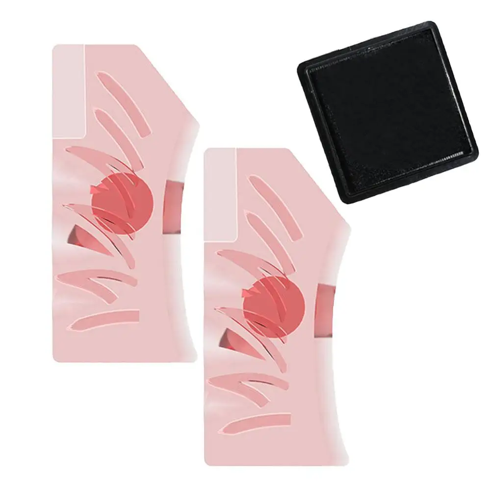 เครื่องมือแต่งหน้าสำหรับ R0Y8มือใหม่ที่ทำจากซิลิโคนที่ปั๊มขนตาปลอมแบบจำลองธรรมชาติแบบทำมือ