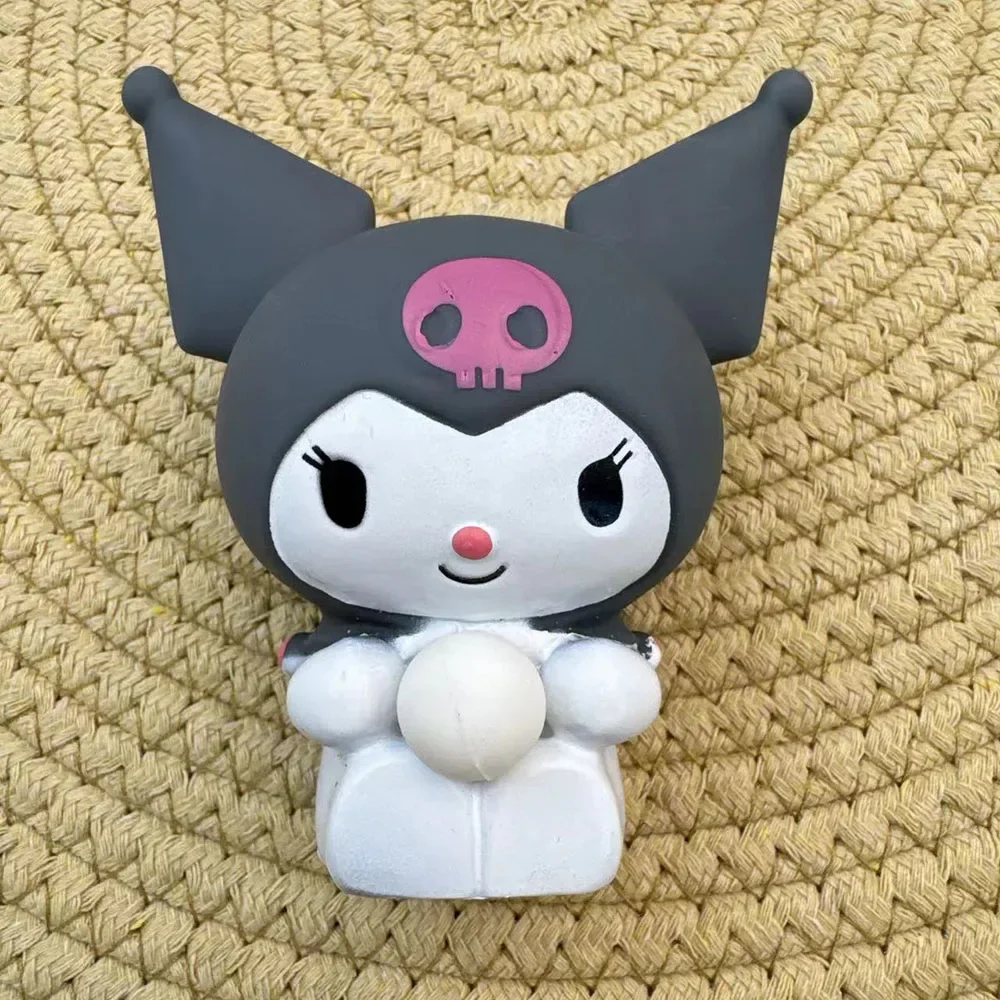 Hello Kitty Sanrio zabawka dekompresyjna bańka 9Cm Kuromi Cinnamoroll Stress Relief Squishy Kawaii Melody Anime prezent dla dziecka