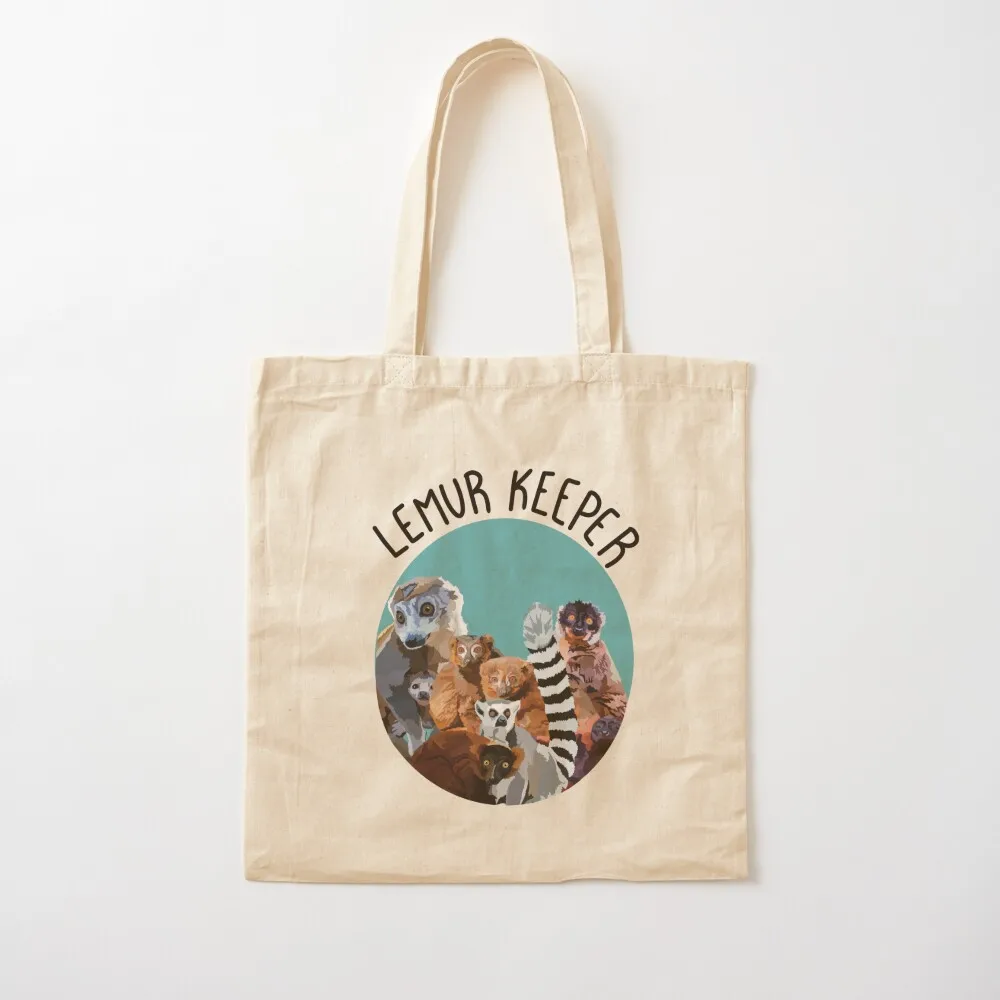 Lemur Keeper Tote Bag Custom bag Shopper great bag canvas shopping