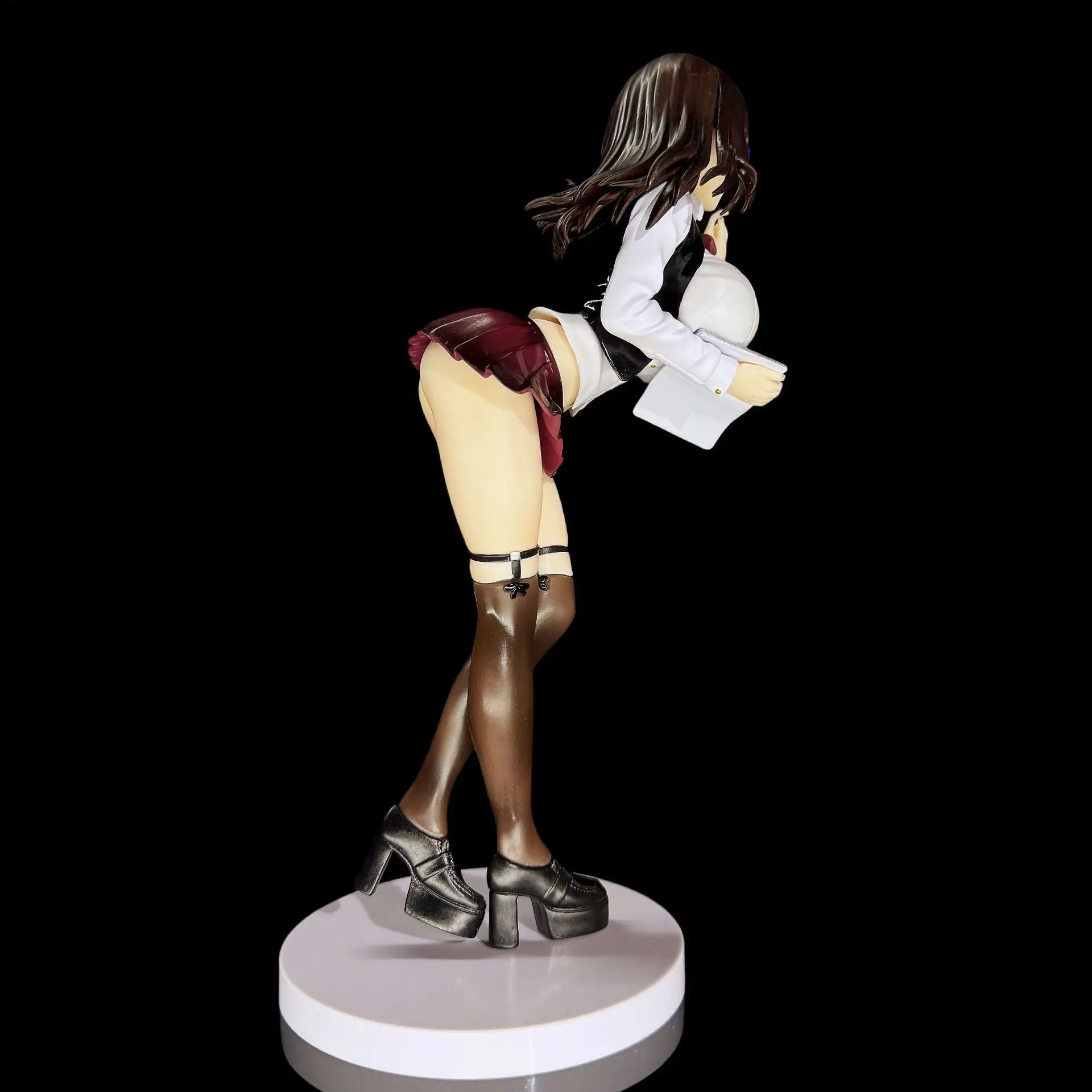 Original Illustration Mataro Secret Exclusive Librarian Figurine Beautiful Library Girl With Book Model Toy Desk Display Collect