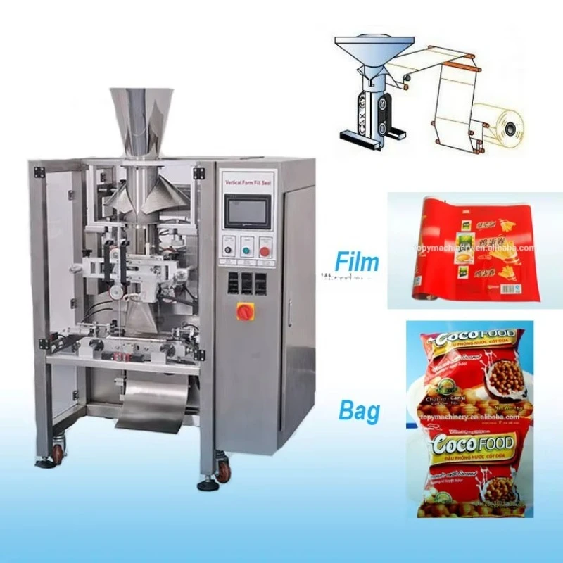 Flour / Milk Powder Packing Machine Vertical Formed Fill Seal Machine 1kg Flour Pouch Packaging Machine