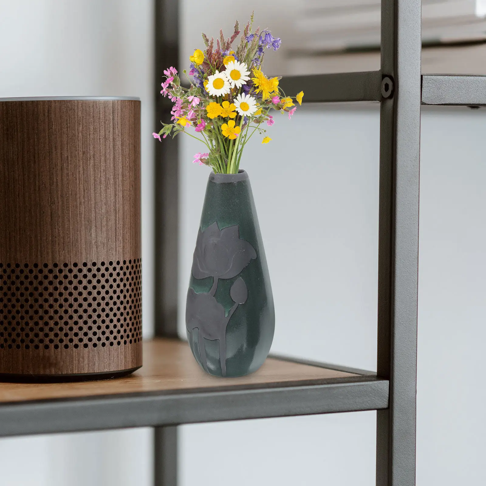 

Набор из 2 керамических настольных ваз для цветов, мини-горшков для живых растений, для домашнего декора, украшения рабочего стола