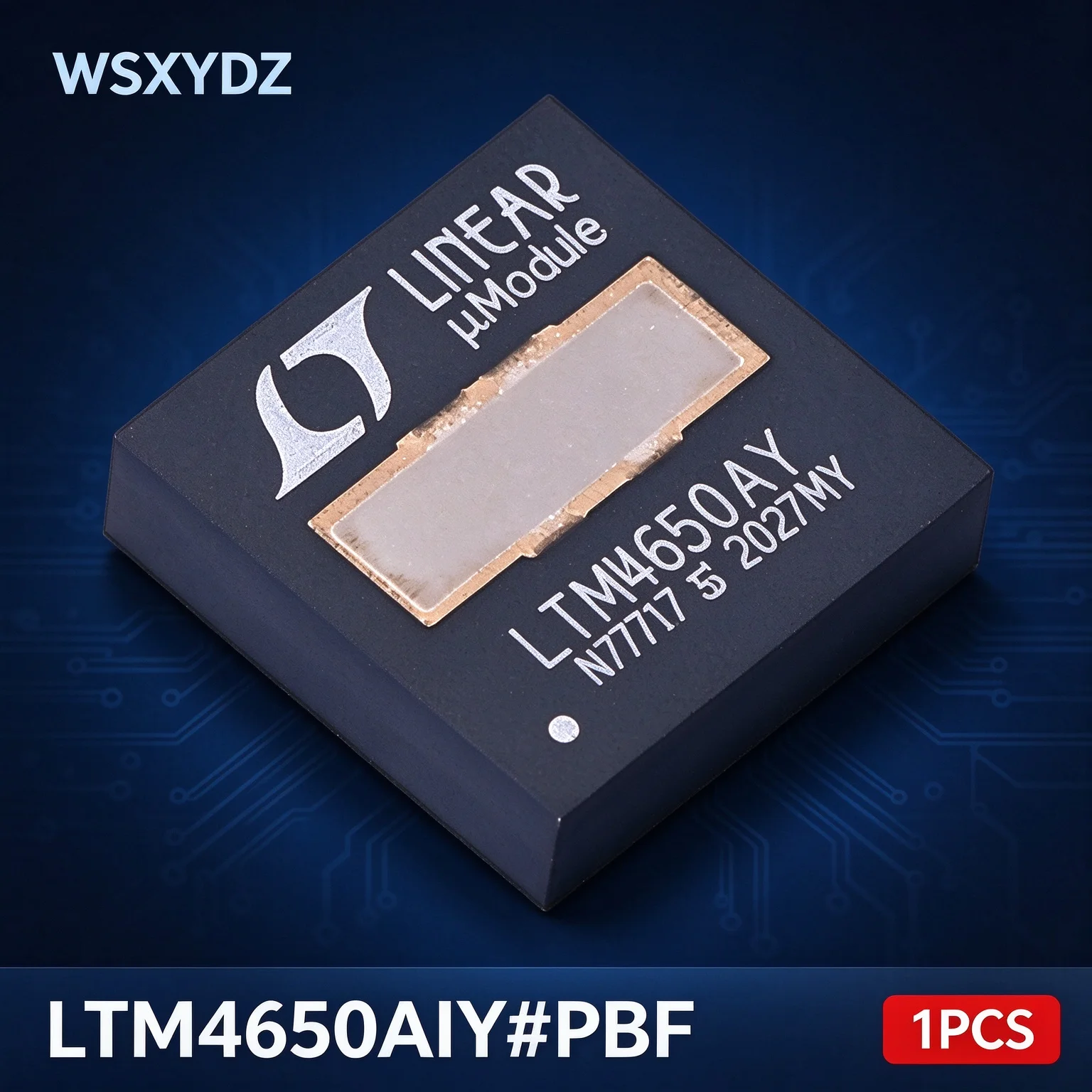 1PCS LTM4650AIY#PBF LTM4650A Dual 25A Single 50A Step-Down DC/DC uModule Regulator 1% Accuracy 16mm BGA ADI New
