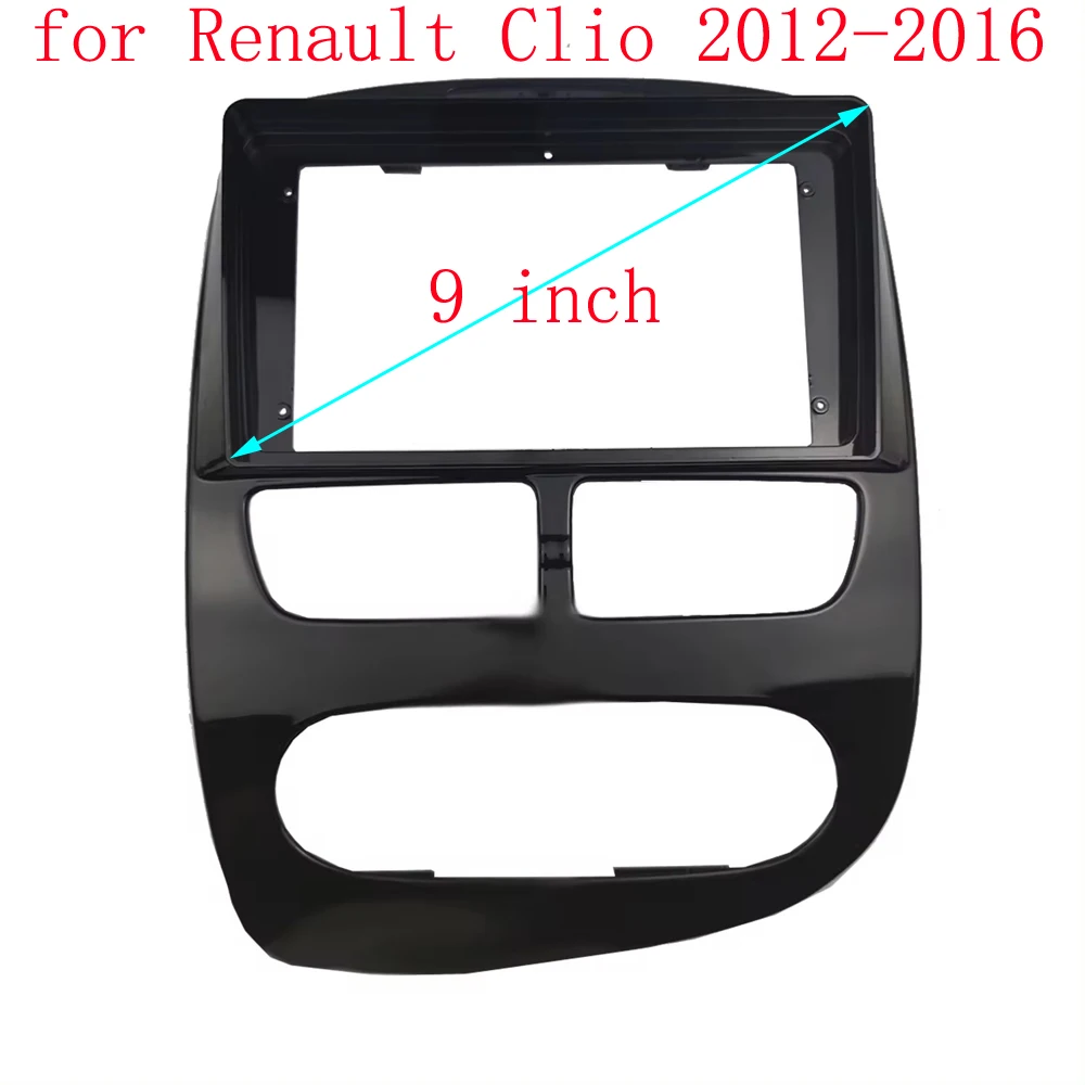 9/10 Inch For Renault Clio 4  2012-2019 Car Radio Fascia Car Radio Panel Wire Sleeve Frame Dashboard Original cable canbus