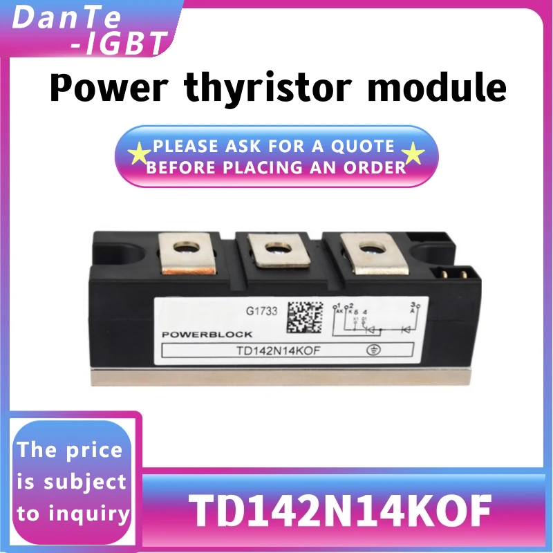 TD142N14KOF new module TD142N14 thyristor voltage regulator original spot