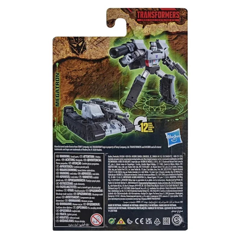 Em estoque hasbro transformadores brinquedos clássicos guerra para cybertron; WFC-K13 megatron figura de ação robô brinquedo colecionáveis presentes hobbies