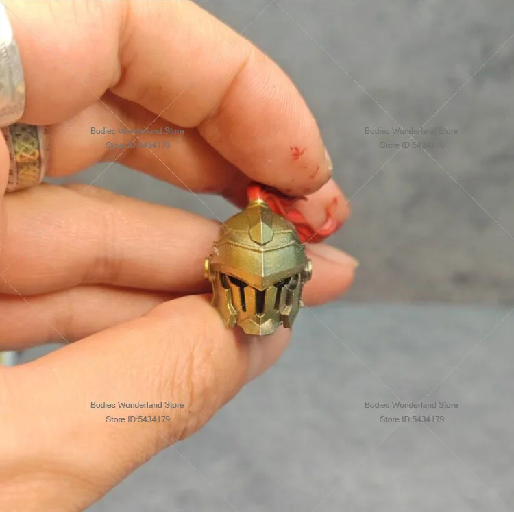 In Stock 1/6 1/12 Scale Soldier Accessories Mini Helmet Mask Medieval Roman Helmet For 6inch 12inch Action Figure Doll - view 3