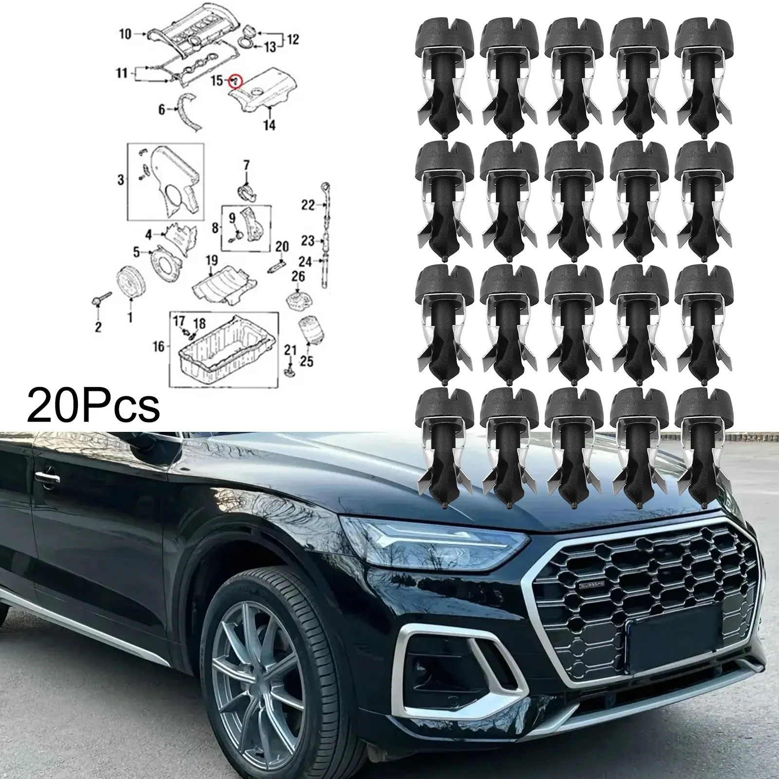 Engine Cylinder Head Cover Car Engine Cylinder Head Car Maintenance New Specifications High Reliability Engine