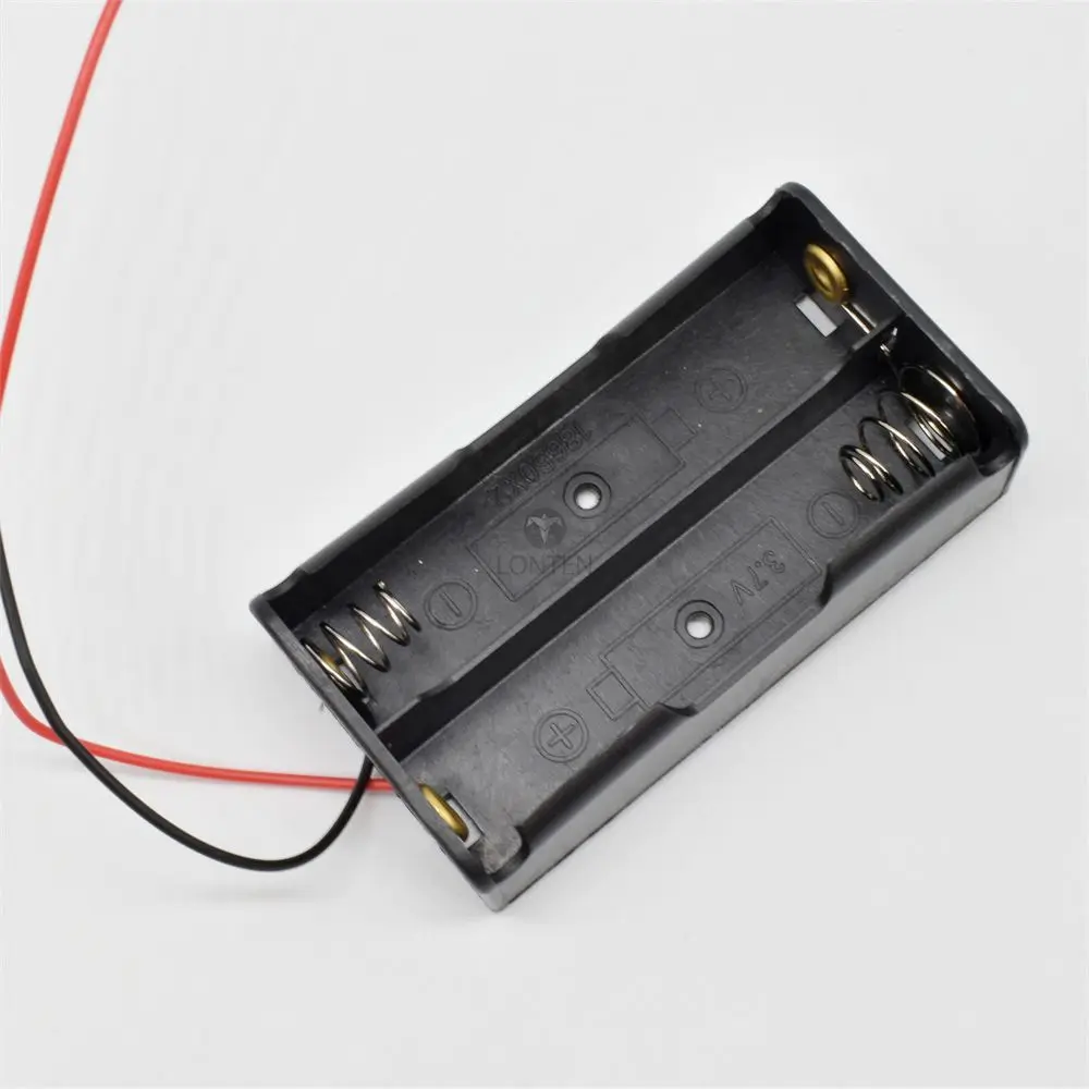 DIY 18650 Battery Box Storage Case 1 2 3 4 Slot Power Bank Cases Battery Holder Container High Quality With Wire Lead LT00145