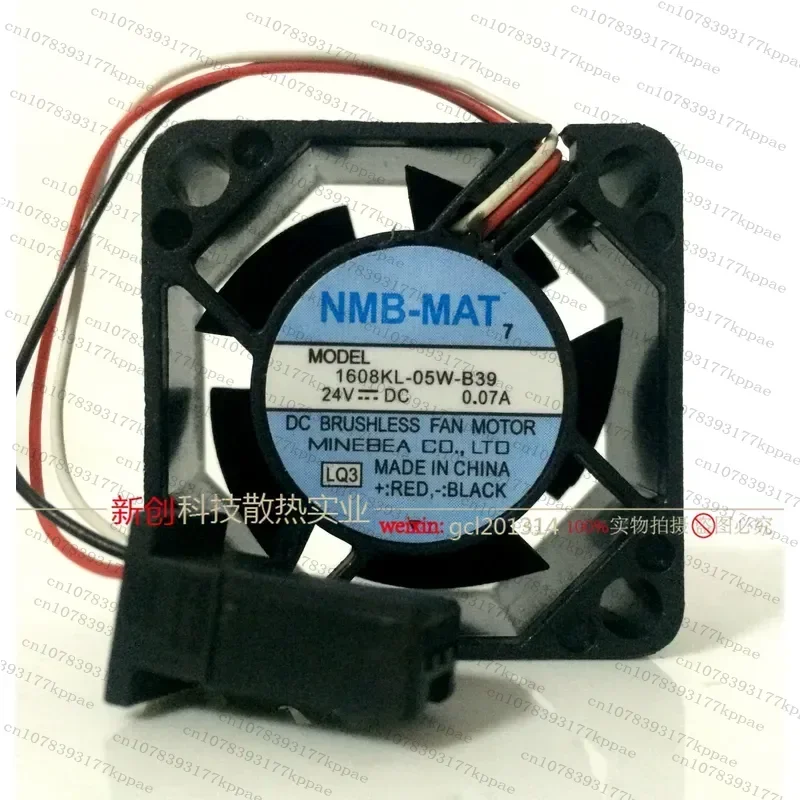 1PCS for Original NMB1608KL-05W-B39 24V 0.08A 0.07A FANUC Plug Dedicated Cooling Fan
