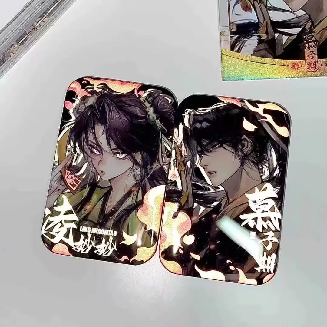 

Руководство по стратегии «Черный лотос» периферийные устройства «Ling Miaomiao Mu Ziqi» светоотражающий значок с квадратным стержнем жесть домашнее просо