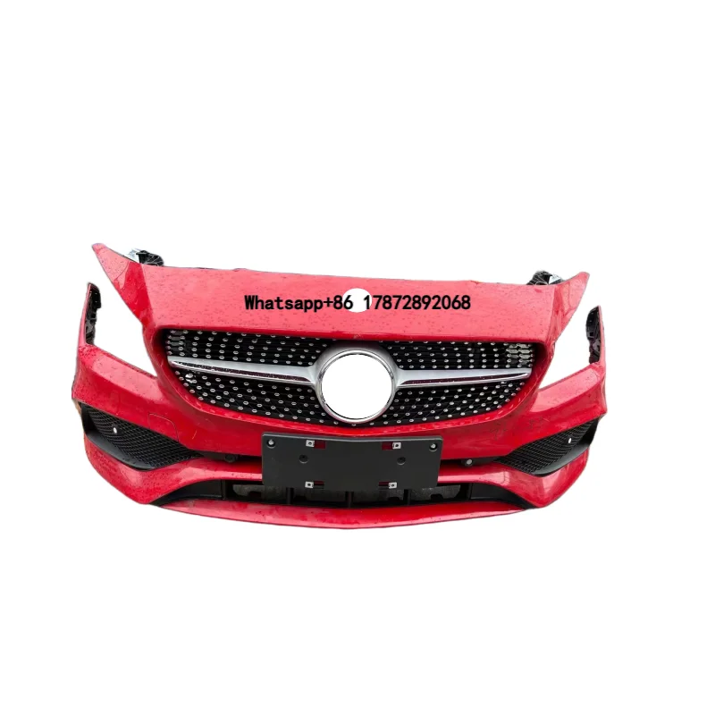 

CLA W117 Front Bumper Assembly with Radiator and Headlights Model CLA45
