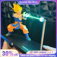 New Anime Dragon Ball Figure Nikolatoy Goku Night Light Action Figures GK Model Collection Desk Decoration for Gifts Toys Custom