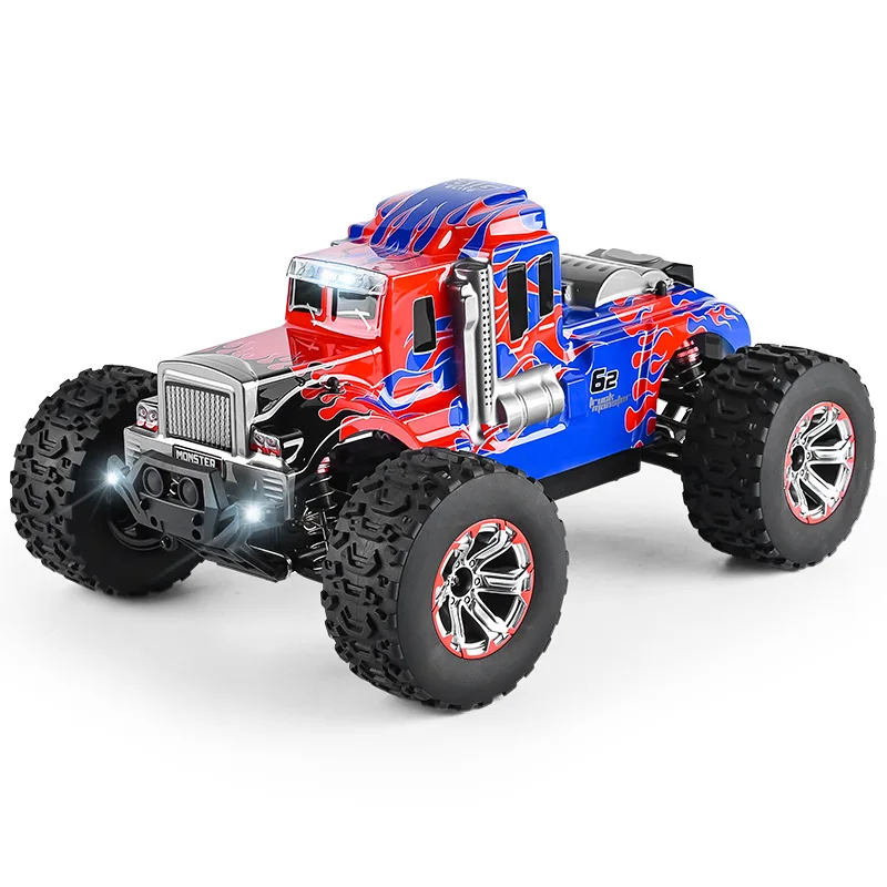 Cool Stuff Toy Car Regalo divertente-Hot 50 km/h Camion RC 4WD ad alta velocità, 1:10 Arrampicata fuoristrada Rc Drift Car, Monster Truck, Giocattoli per ragazzi