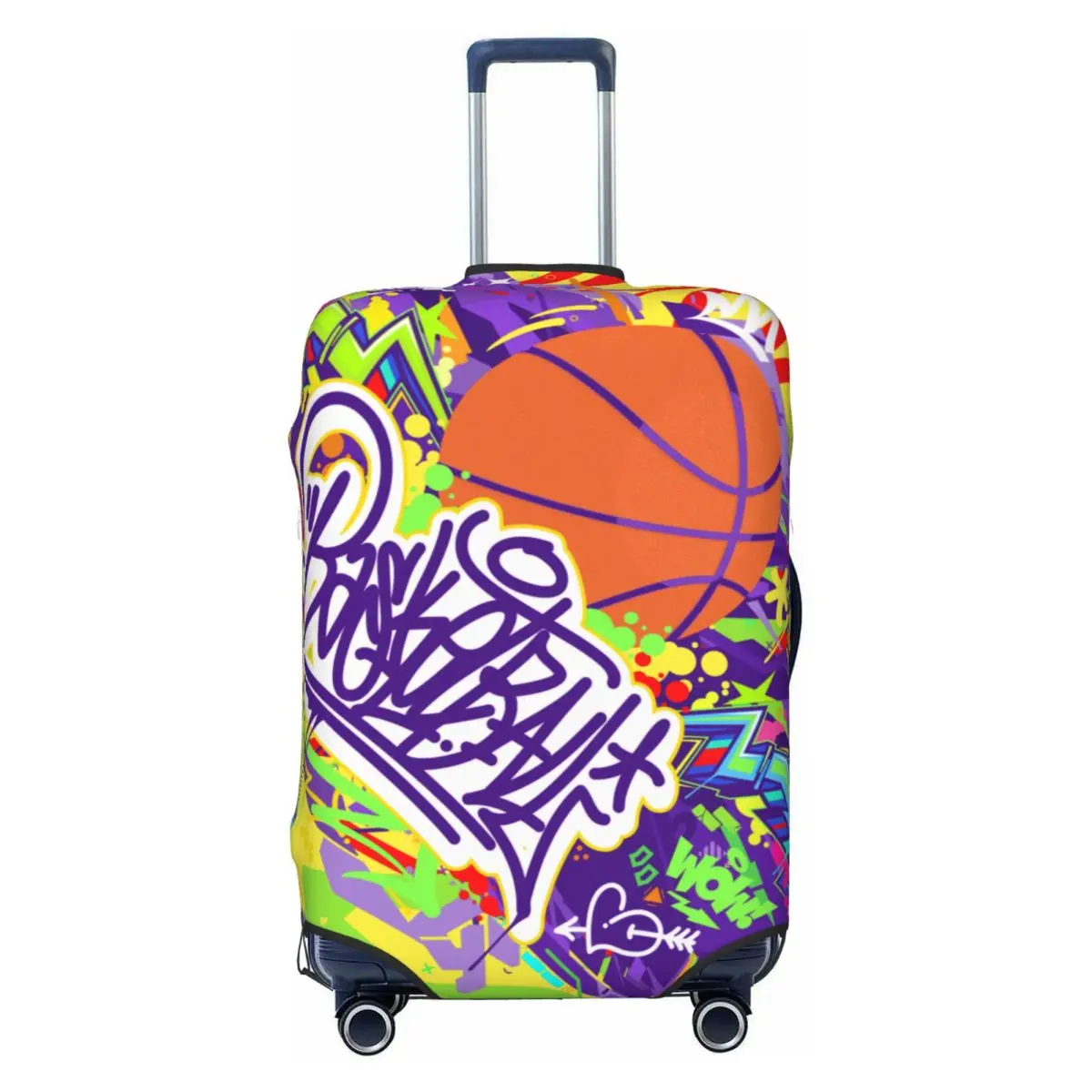 

Trendy Hip Hop Urban Street Art Graffiti Style Suitcase Cover Washable Luggage Covers Protector for 18-32 inch