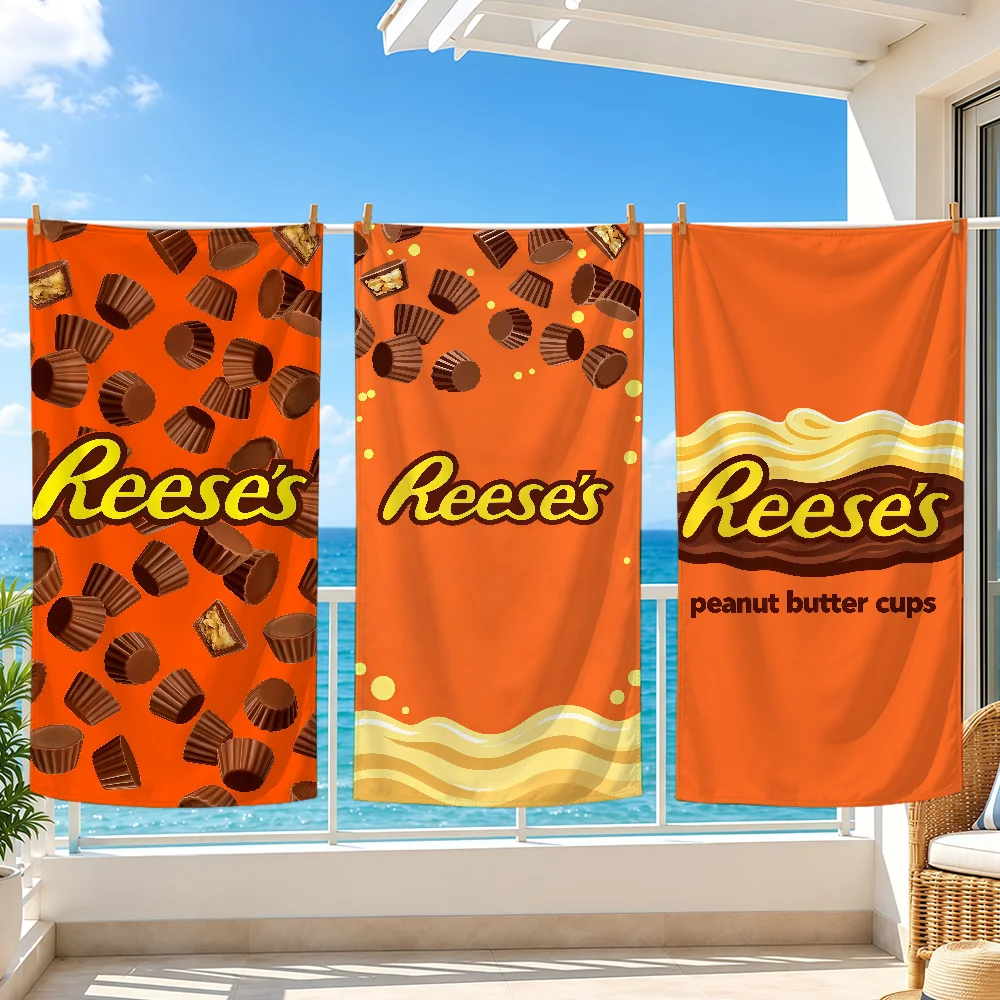 LUXURY R-ReesesS-ES Towel Bath Beach Oversized Soft Ultra Absorbent Quick Drying Large Pool Travel Camping Bathroom