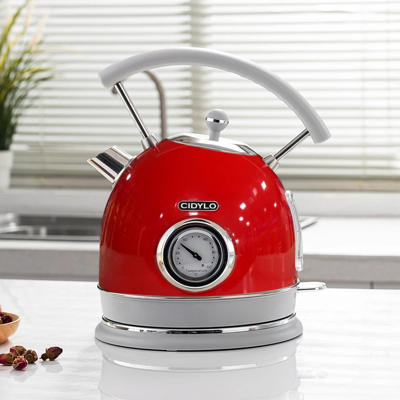 SidelCIDYLOEuropean-style retro  kettle  home use, automatic power-off, large capacity kettle