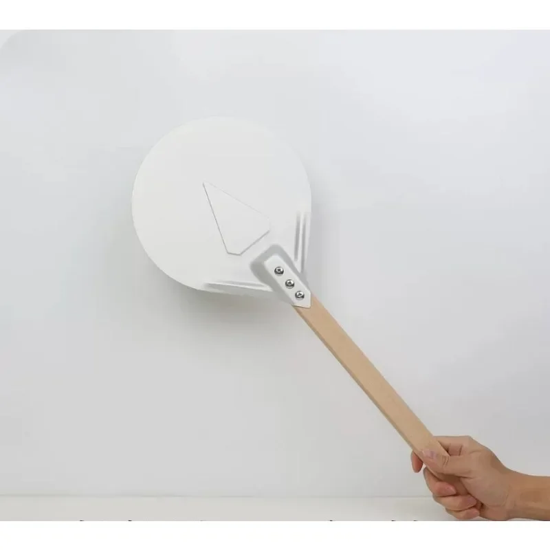 

7 Inch Aluminum Perforated Pizza Shovel Peel with Detachable Handle Nonstick Oven Baking Paddle Spatula Turners Accessories