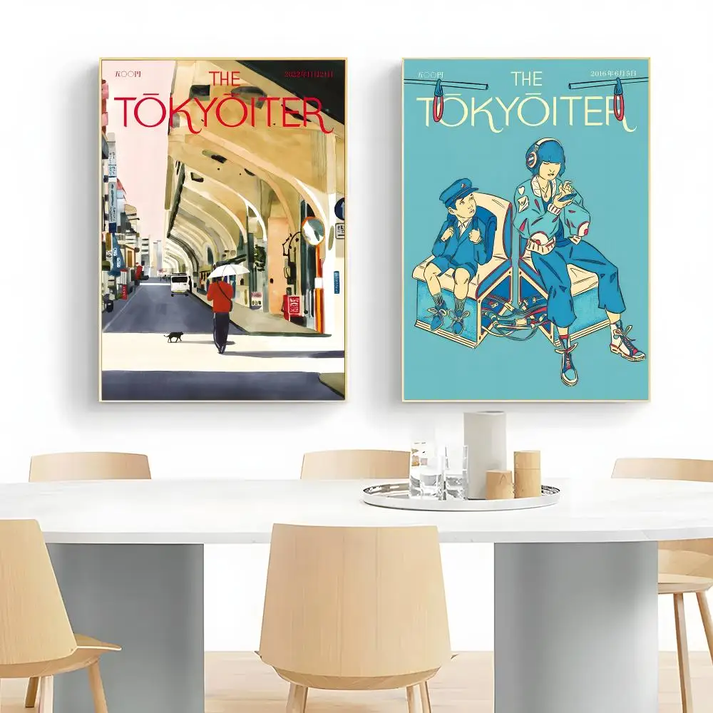 Magazine Art T-The Tokyoiter Poster Wall Art Print Decorative Mural Home Decor Gift Unframed