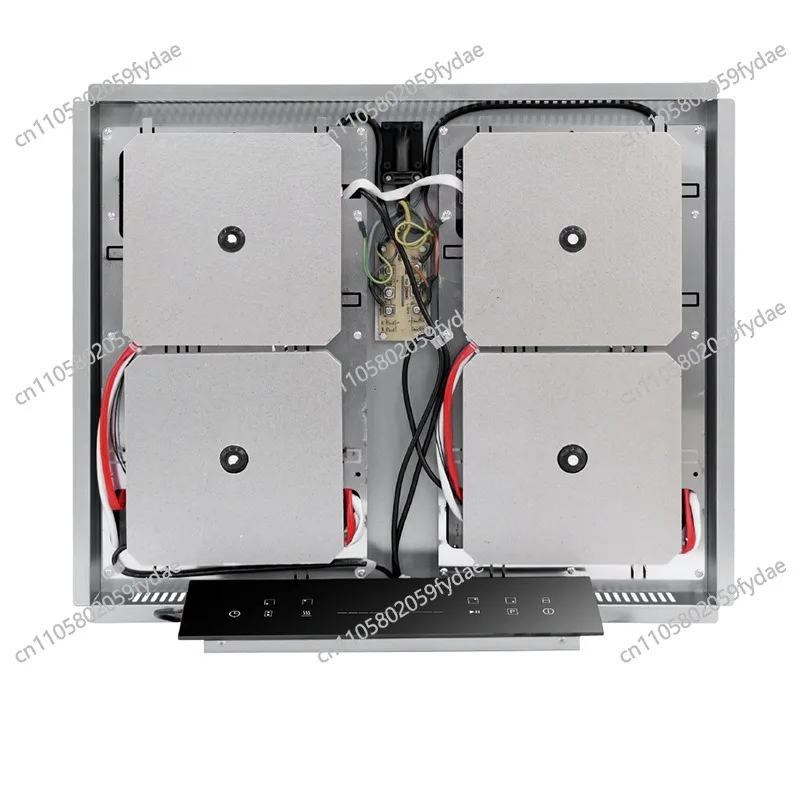Household hidden rock plate induction concealed stove, embedded 1-4 multi-head stove, infrared electromagnetic