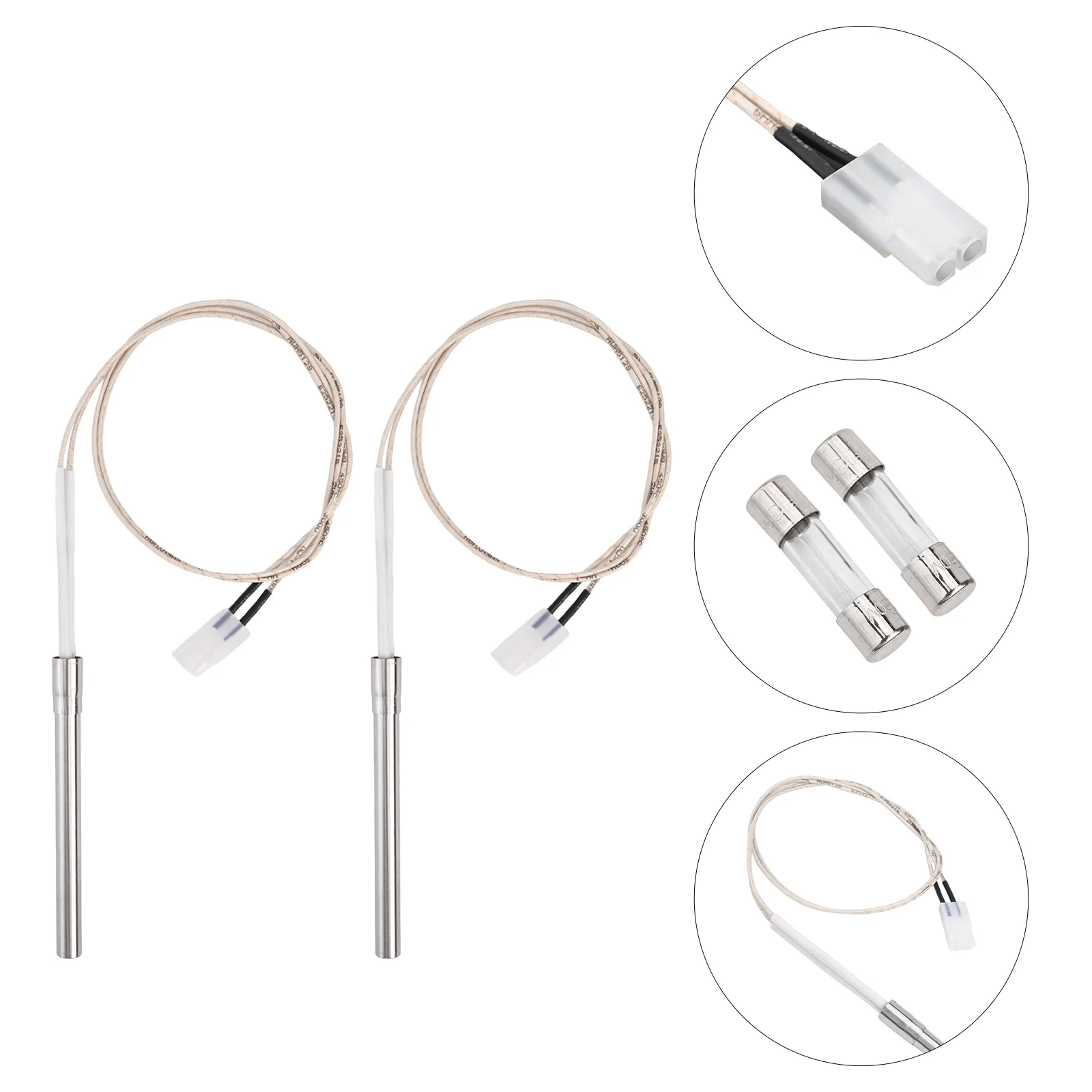 Ignitor Kit 2 Pack of Hot Rods Designed as a Reliable Replacement Solution for Your Wood Pellet Grill and Compatible Accessories