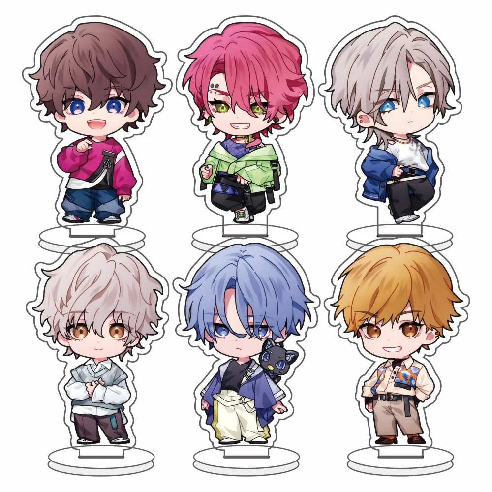 

Game Handsome Laundering -the mystic lover Toy Figures Chigaya,Zen,Shun,Makio Acrylic Stand keychain Model Action Figure Gift