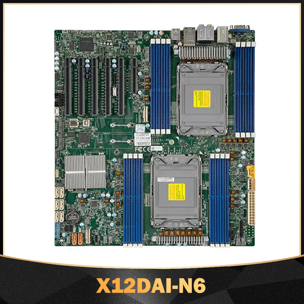 

3rd Gen Xeon Scalable Processors Dual Socket LGA-4189 (Socket P+) Supported For Supermicro X12DAI-N6