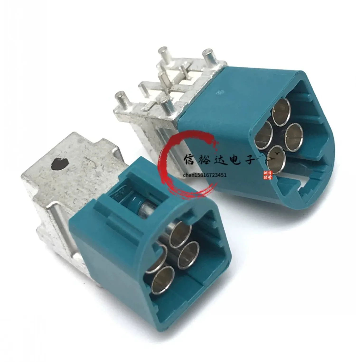 

Original new 100% car mounted FM high-speed FAKRA-Mini HFM board end male connector 28Gbps