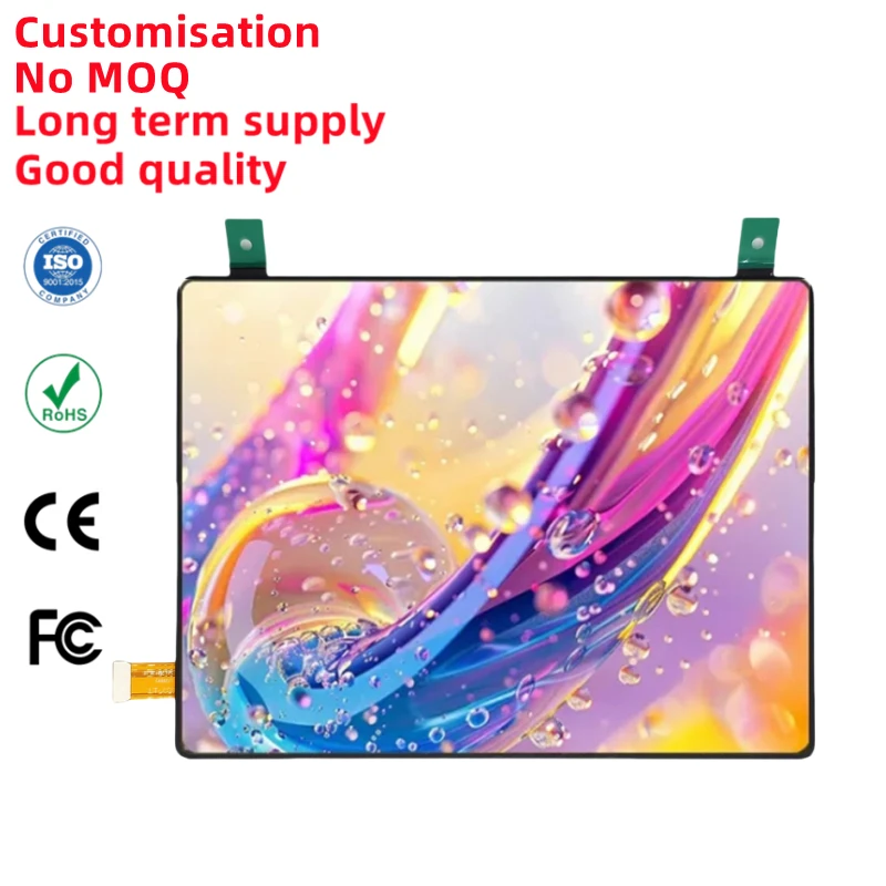 8-inch AMOLED Folding Screen 2480*1860 WQXGA 2K HD Optional HD-MI Driver Board Tablet Flexible Display Screen