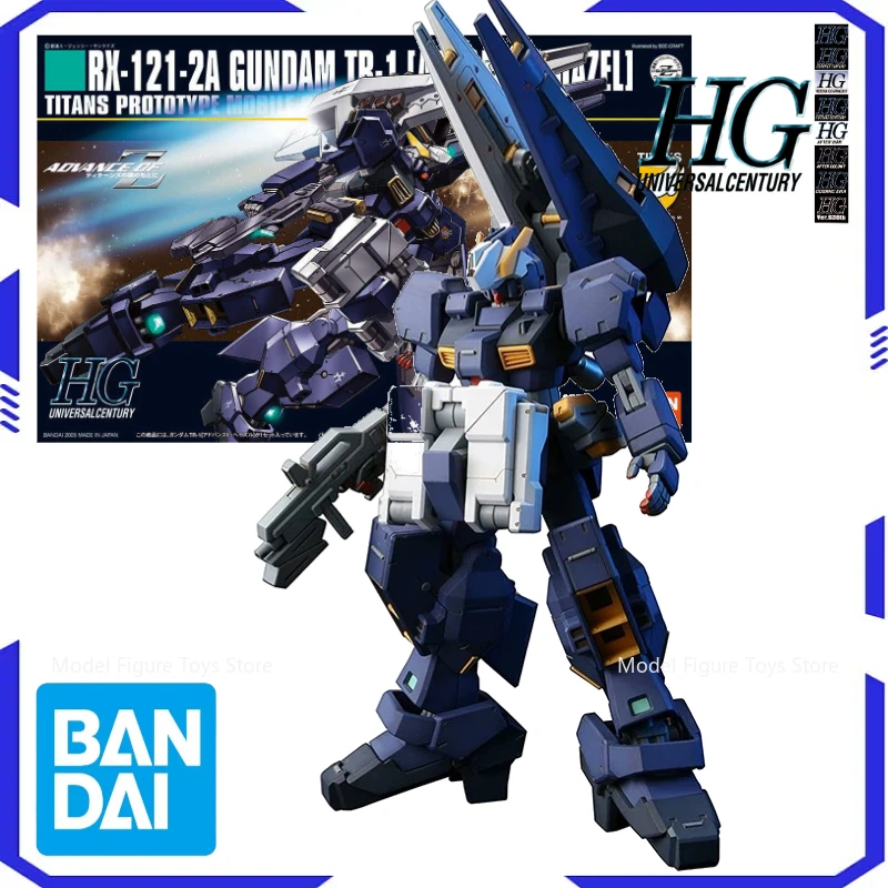 

Bandai Genuíno 1/144 HG- RX-121-2A Gundam TR-1 Model animation kit assembly animation model action toy collection model gift