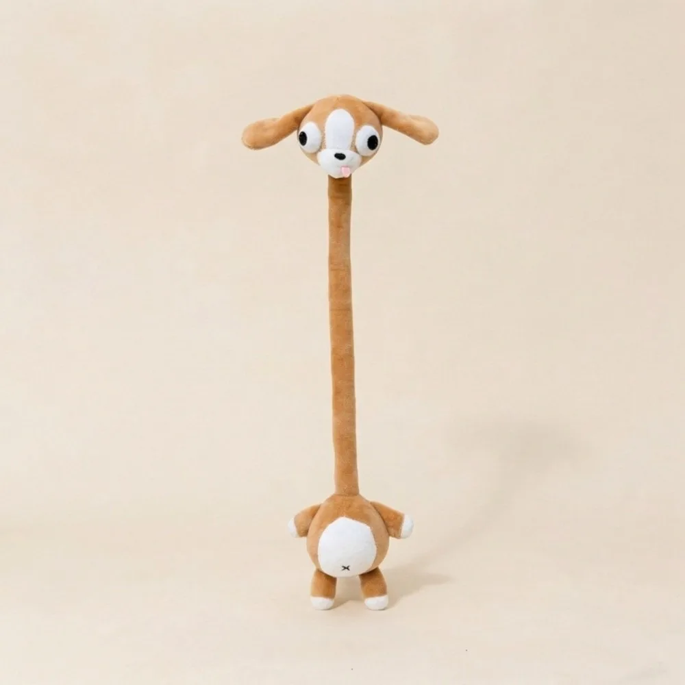 Funny Design Long Neck Key Chain Panda Cartoon Cat Dog Bag Pendant Creative Gift Monkey Pink Pig Pendant Gift for Girls