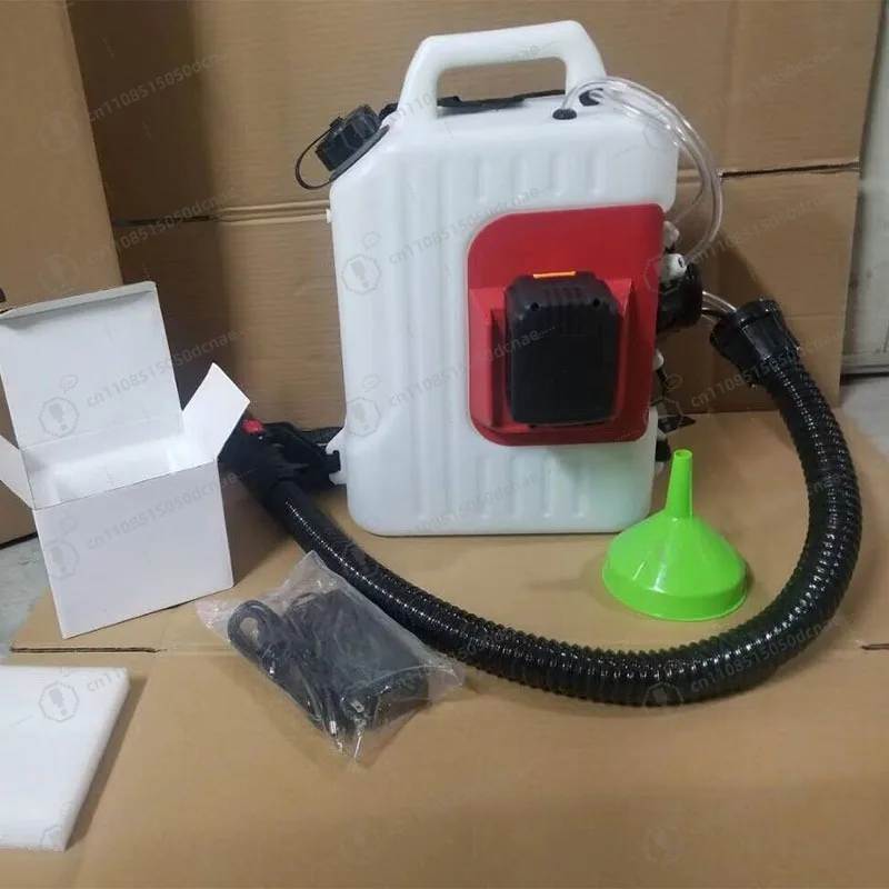 10L Knapsack Electric Sprayer, Portable Atomizer for Airport, Station, Parking Lot Outdoor Use
