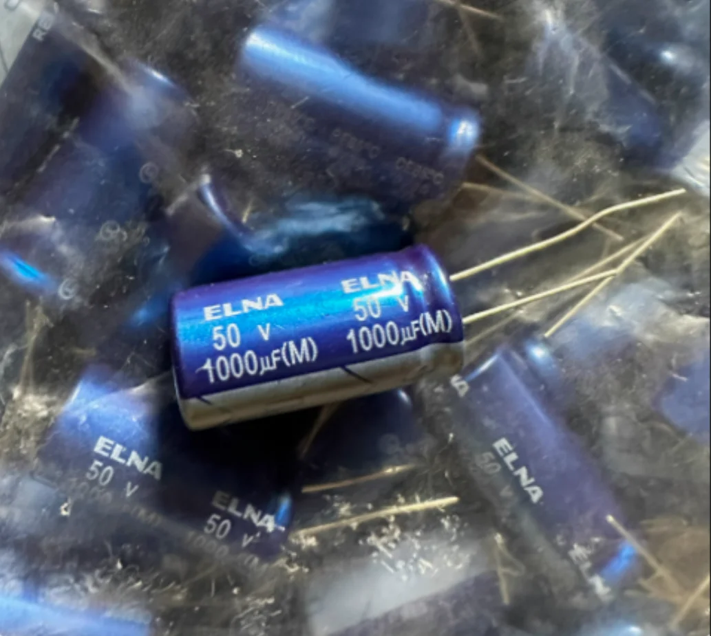 100UF 50V 50V100UF 12.5*20mm ELNA Audio Fever Electrolytic Capacitor Copper foot RFS Brown God RBD Purple Red Robe RE3 Blue robe