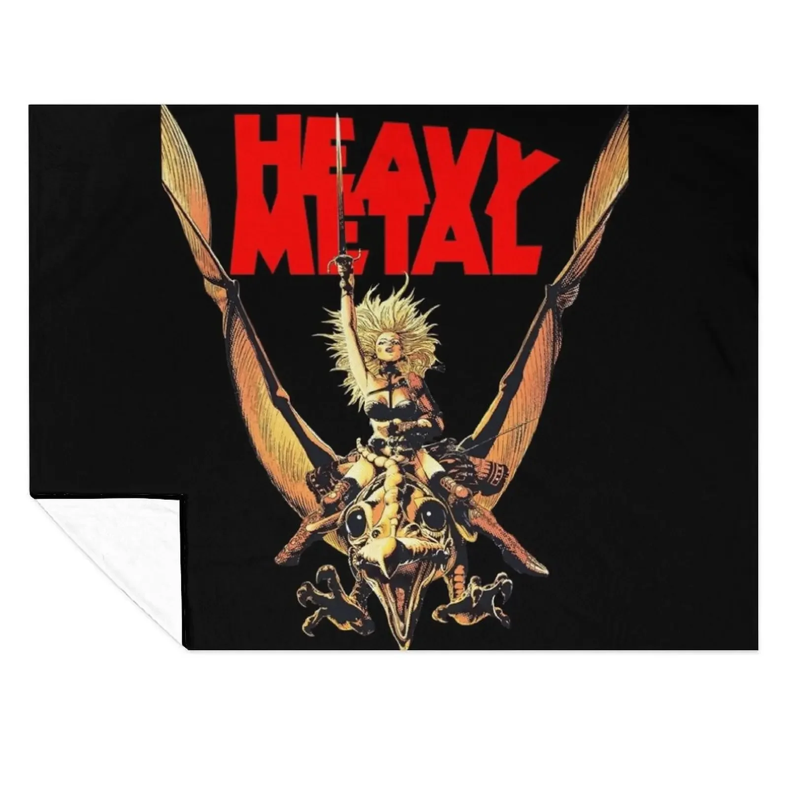 

Heavy Metal Throw Blanket Bed linens Weighted Decorative Throw Flannel Fabric Blankets