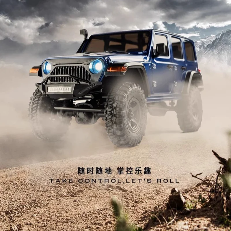 FMS EAZYRC 1:18 RC 4WD Rock Crawler Electric Simulation Off Road Model Car For Hobbyists Outdoor Rock Climbing Terrain