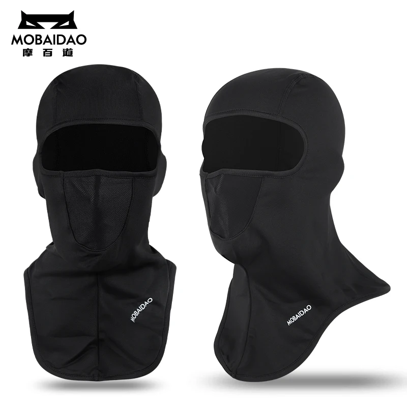 MOBAIDAO Winter Warm Balaclava, Windproof Cold Weather Face Cover Moto Headgear with Dust & UV Protection for Outdoor Activities