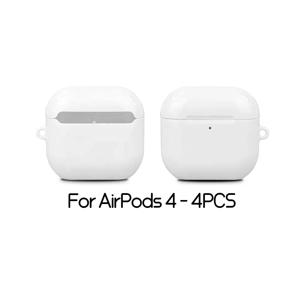 Obudowa 3D do sublimacji na słuchawki Airpods 4 3 2 1, do samodzielnego nadruku termotransferowego, etui na słuchawki, możliwość personalizacji nadruku, forma do druku. — zdjęcie produktu 2