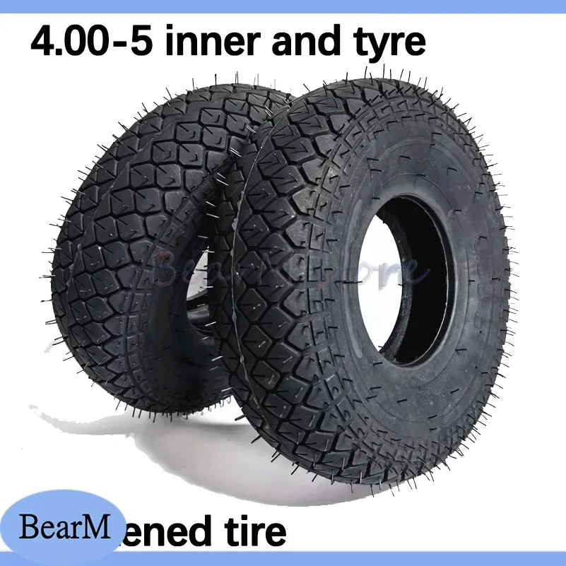 Elderly Electric Scooter 4.00-5  Tire Outer Inner Tube for Buggy Quad Bike 50cc 110cc 150cc 200cc Cargo ATV Go kart