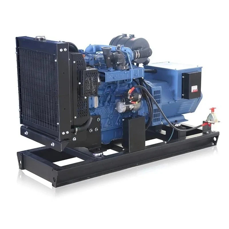Engine Generator Set 15kw 50kw 200kw Auto Start Silent 50HZ Open Frame 30kw Rated Power 1500rpm Speed AC Single Phase
