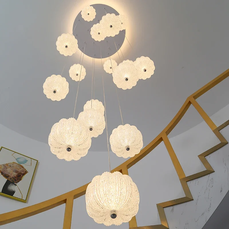 2026 New Modern LED Crystal Chandelier Indoor Ceiling Lamp Hanging Light for Living Room - Energy Efficient Lighting Fixture