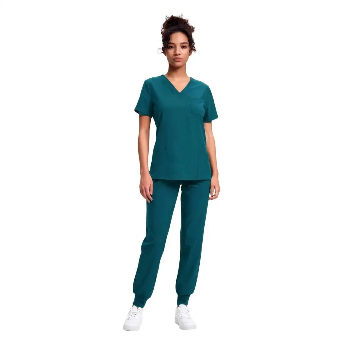 Scrubs Women Beauty SPA Pet Clinic Store Veterinary Dentistry Work Clothes Set High-Quality Medical Nurse Uniform Unisex
