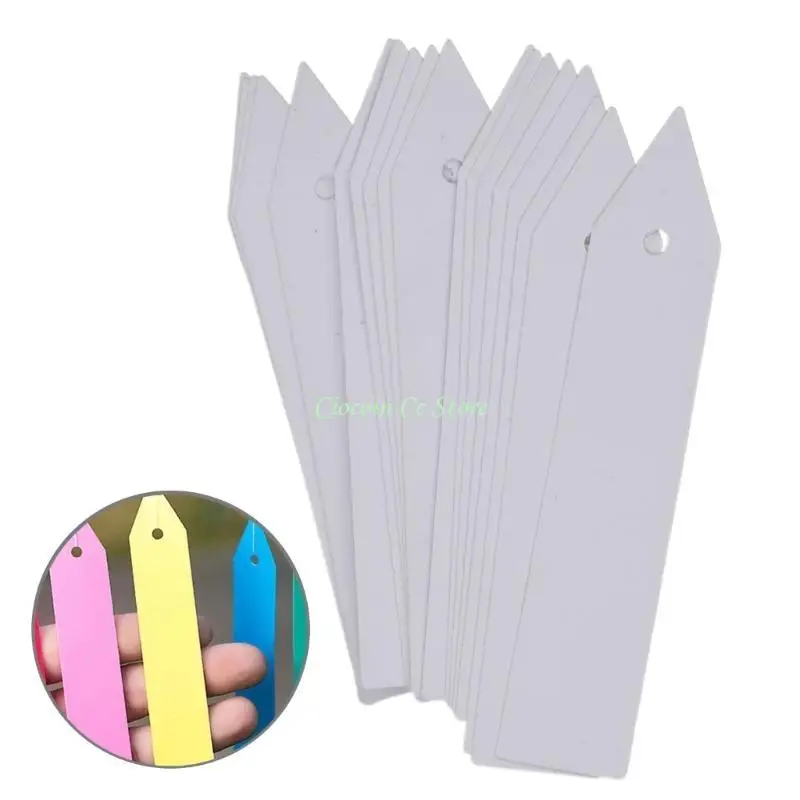 X90F 100Pcs Plant Labels for Outdoor Plant Plant Labels Plastic Plant Labels Plant