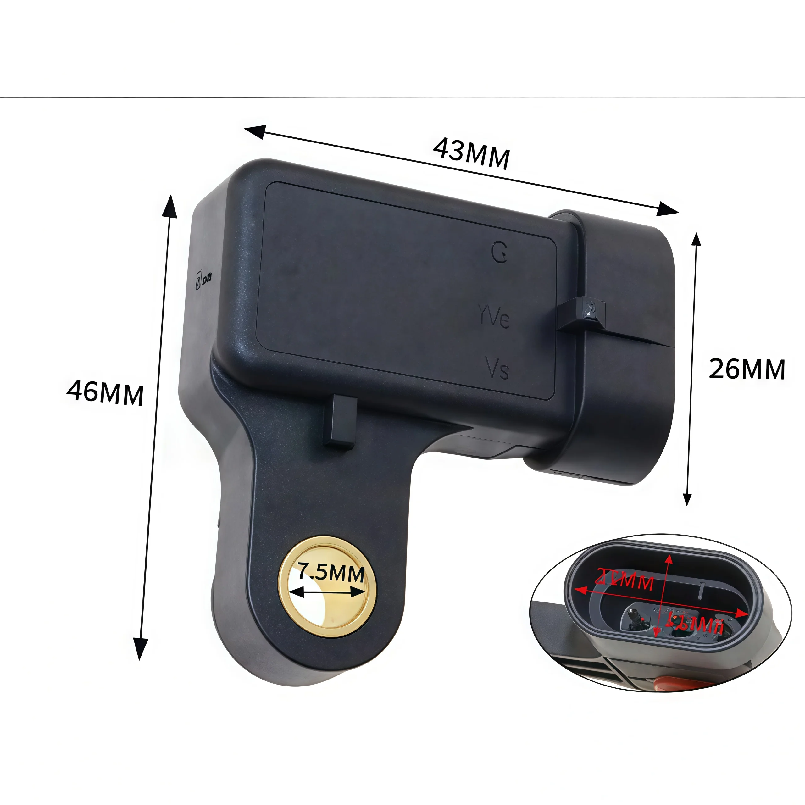 

PinXin 96330547 25184081 MAP Sensor Fits Chevy Aveo 1.4L Daewoo Matiz Kalos 2.0L Manifold Absolute pressuRE