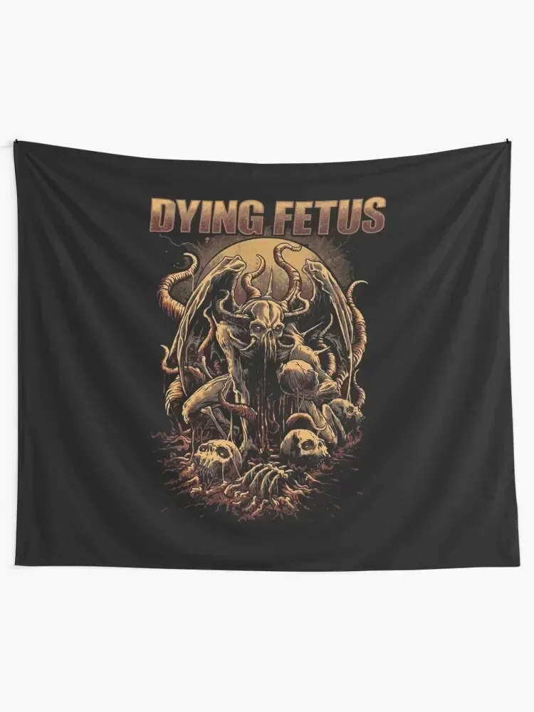 DYING FETUS MUSIC ARTWORK Tapestry Room Decor Cute Nordic Home Decor Aesthetic Room Decor Tapestry