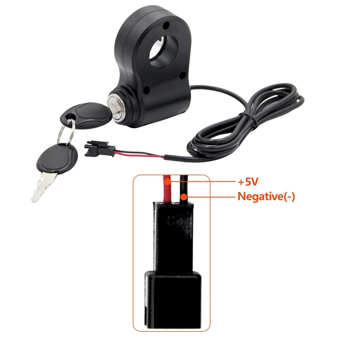 

(X07A) Ручки газа для самоката с тросом, управление большим пальцем, силиконовые накладки на руль